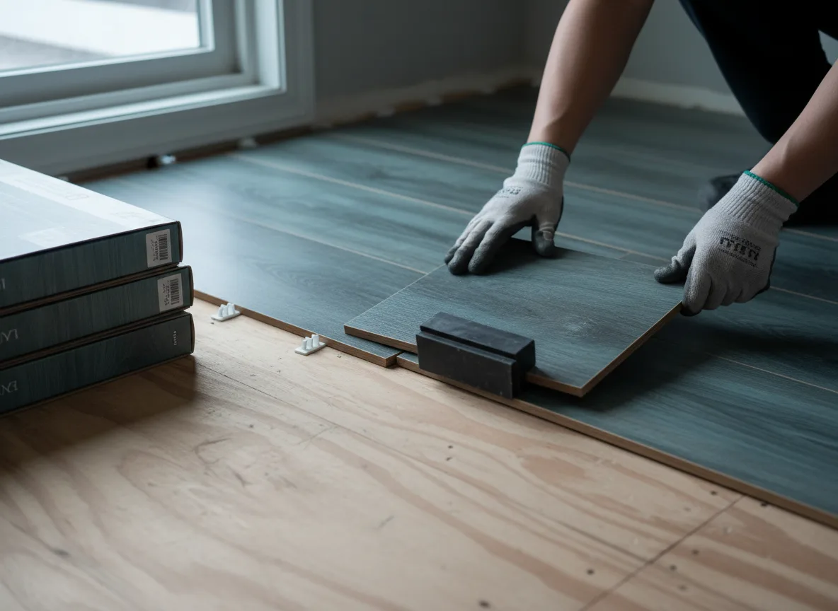 Luxury Vinyl Plank Installation company in Windom, KS